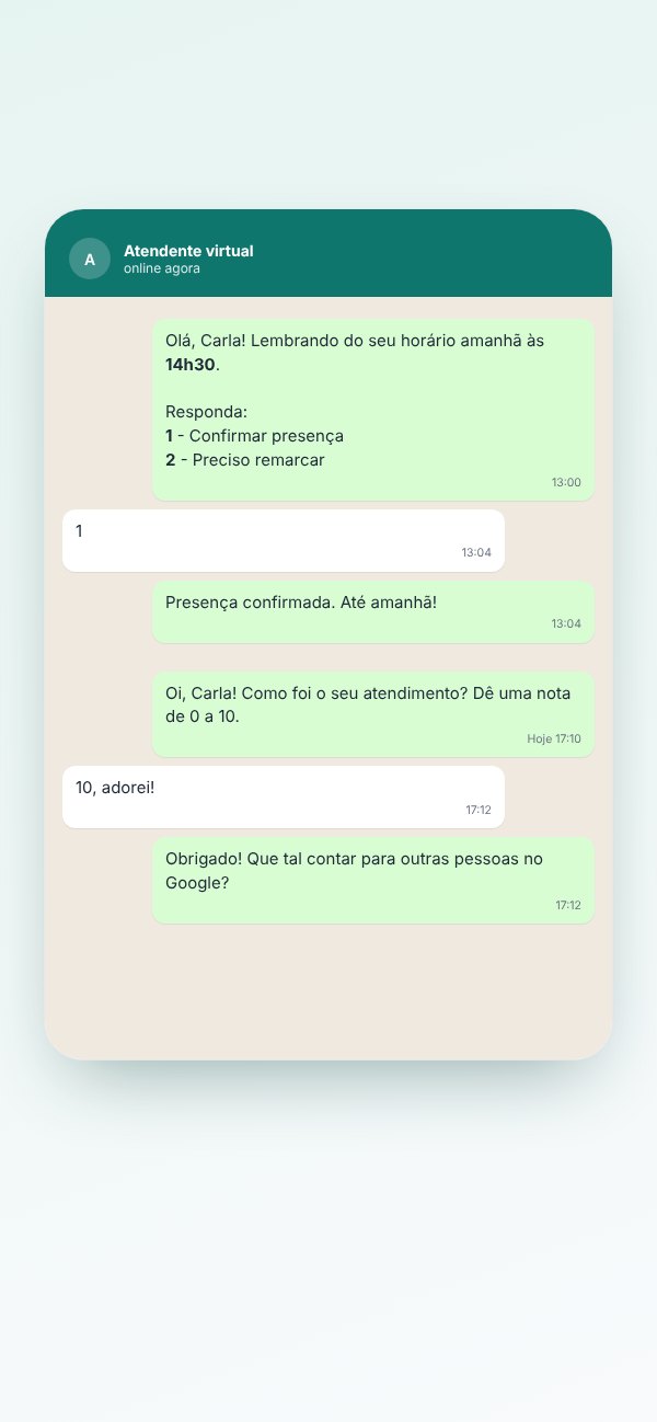Conversa no WhatsApp no celular